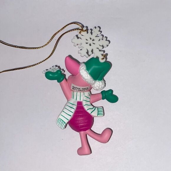 Disney Multicolor Piglet from Pooh Grolier President's Edition Christmas Ornamen - Picture 6 of 7